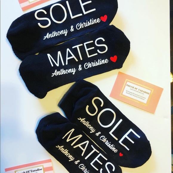 Personalized Socks “Sole Mates” - Picture 5 of 5